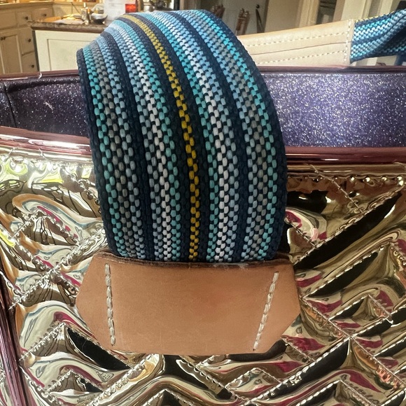 EUC Consuela Large Quilted Shiny Gold Tote - Picture 11 of 16